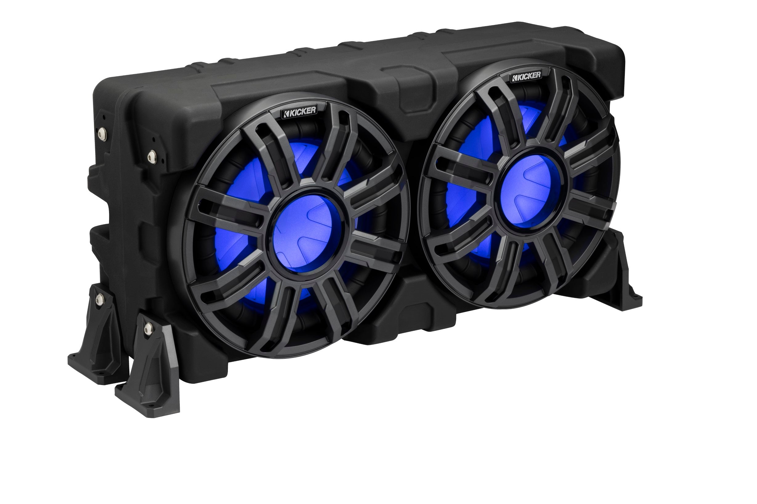 Kicker 51MWLE104 10" Marine Loaded Enclosure with Woofer and Passive Speaker