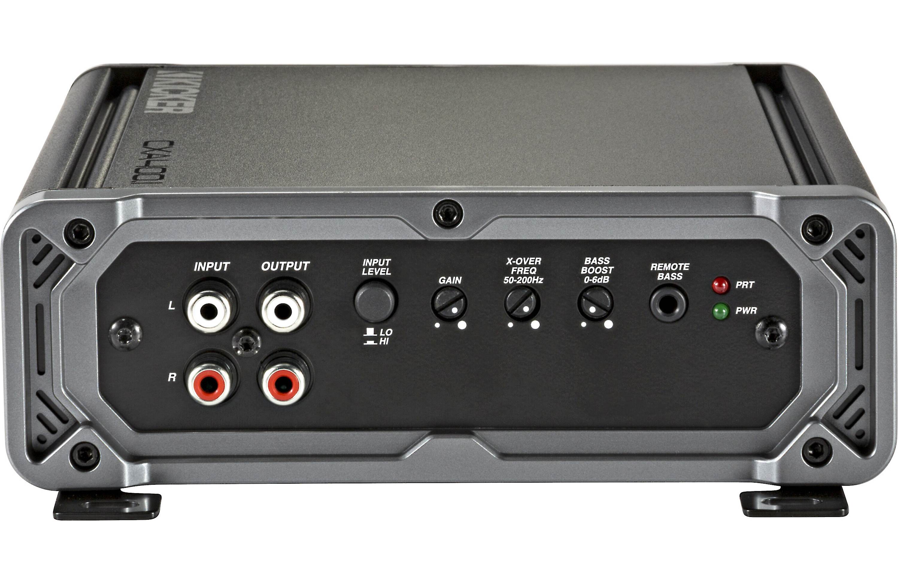 Kicker 48TRTP102 Amplifer and Subwoofer Bass Bundle with Install Kit