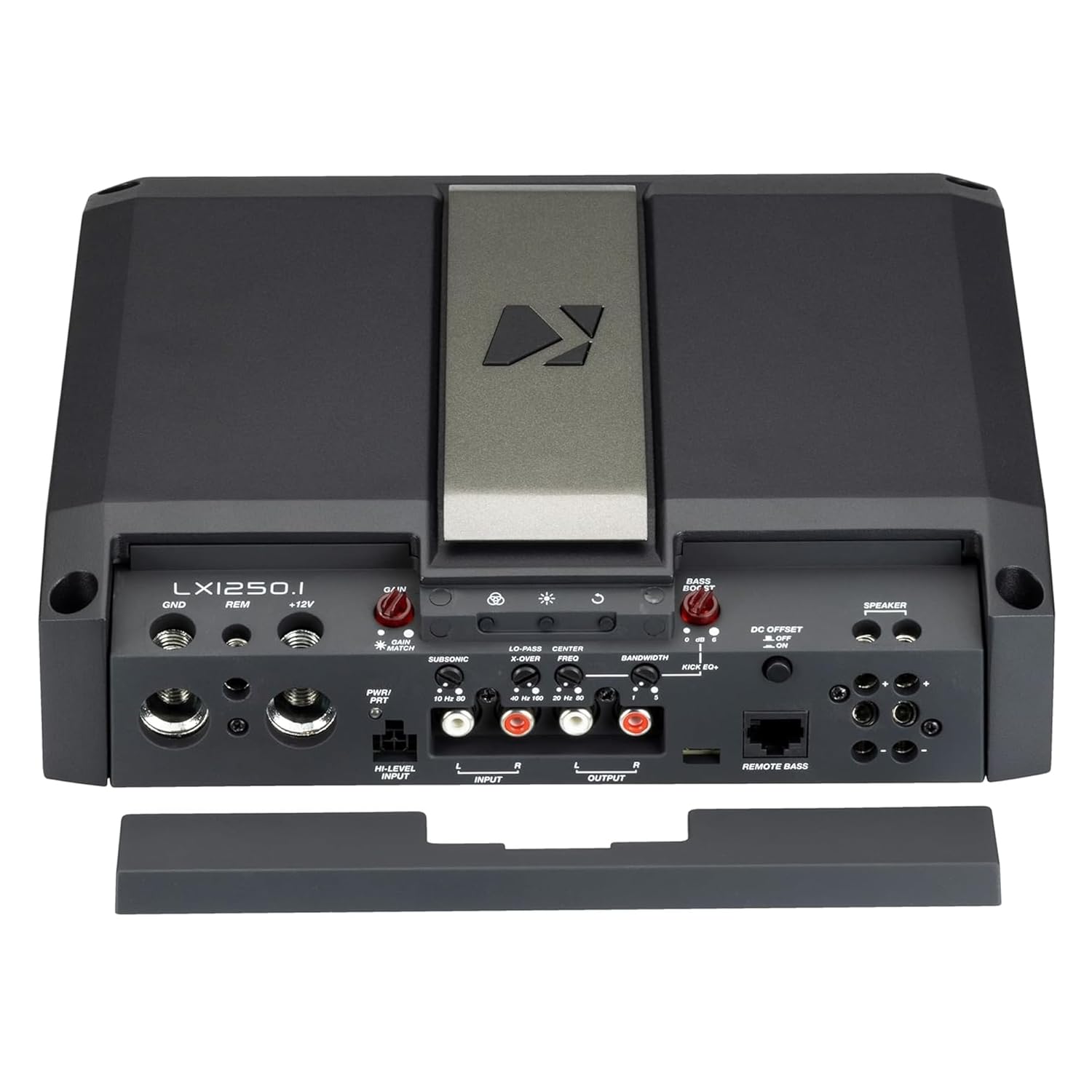 Kicker 51LX1250.1 1250 Watt Mono Class-D Subwoofer Amplifier with Smart Bass