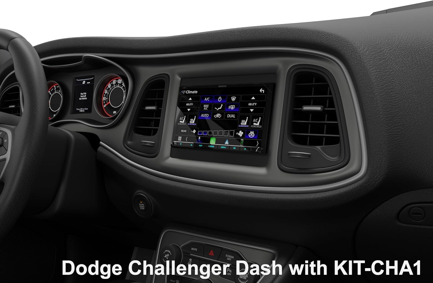 iDatalink KIT-CHA1 Dash and Wiring Kit for Select 2015-21 Dodge and Chrysler Models