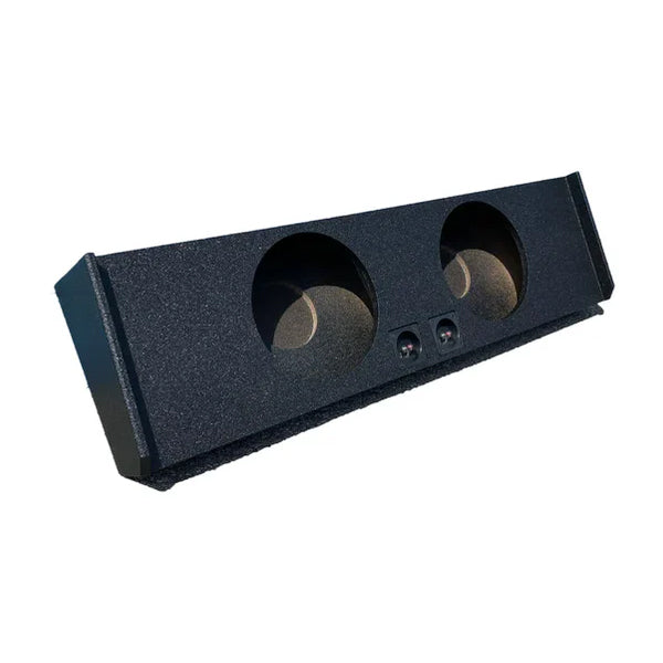 King Boxes AK-FORD09-12 Dual 12" Subwoofer Box, Sealed, 17-22 Ford F250/F350 Crew