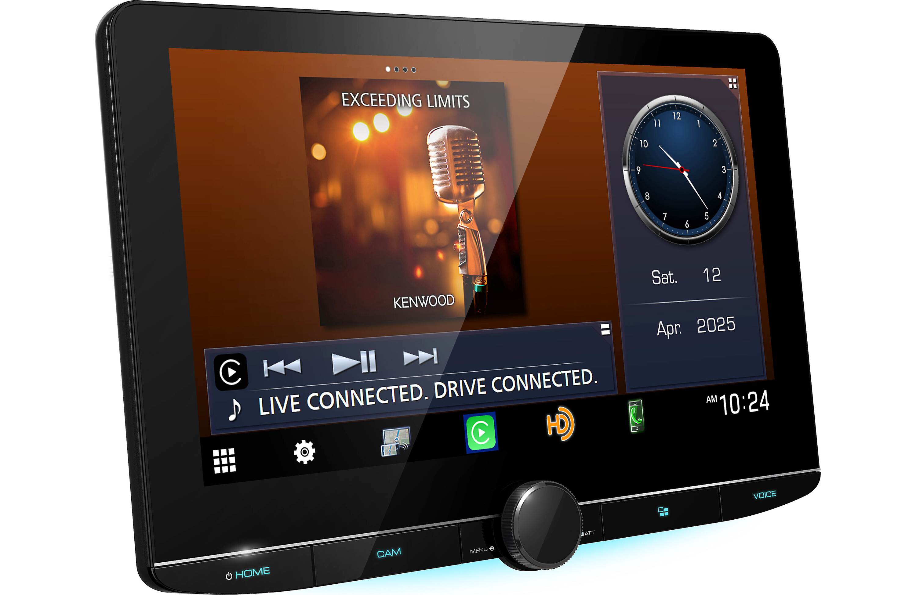 Kenwood Excelon DAX1050XR Direct Replacement 10.1" Floating Digital Multimedia Receiver