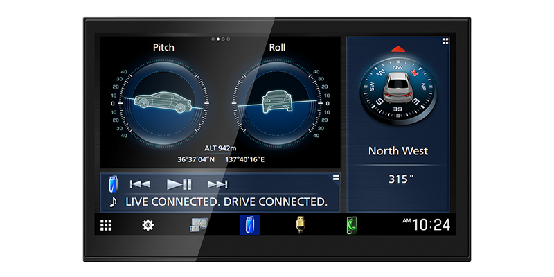 Kenwood Excelon DAX800XR 8" Direct Replacement Digital Multimedia Receiver