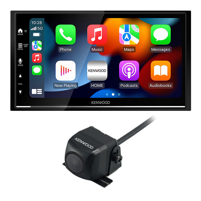 Kenwood DMX7709S Multimedia Receiver + CMOS-230 Backup Camera Bundle