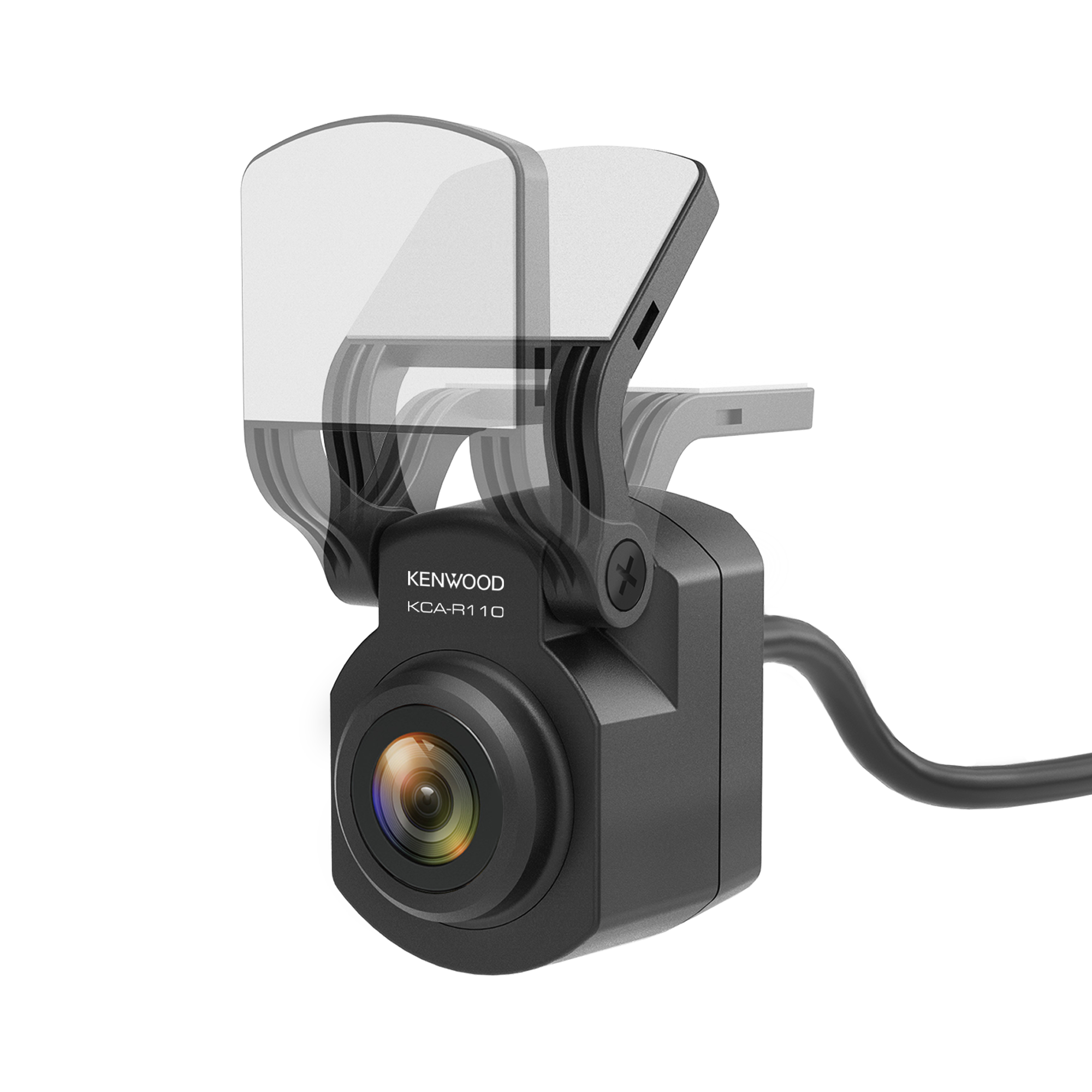 Kenwood DRV-A510WDP HD dash cam with Wi-Fi, GPS, and rear-view cam