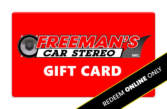 Freeman's Car Stereo Online Gift Card