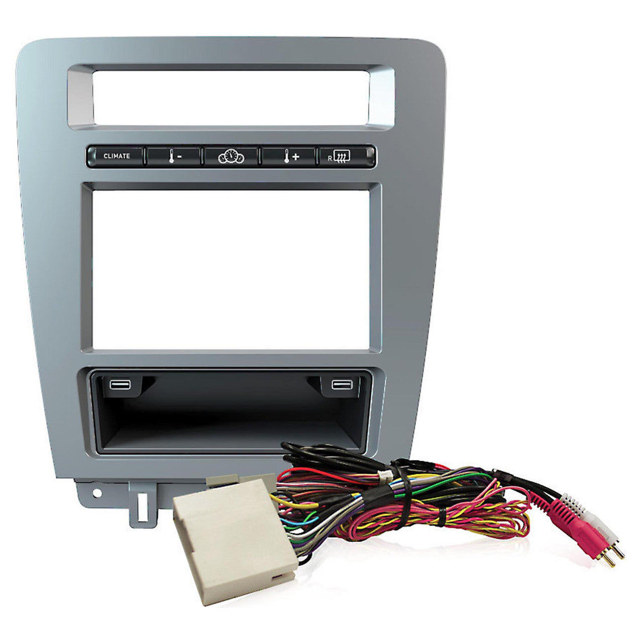 iDataLink KIT-MUS1 Dash Kit and T-harness for 2010-2014 Ford Mustangs w/o Navigation