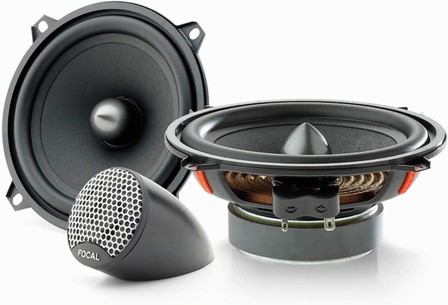 Focal ISU 130 5.25 Inch 2-Way Component Kit, RMS: 60W - MAX: 120W