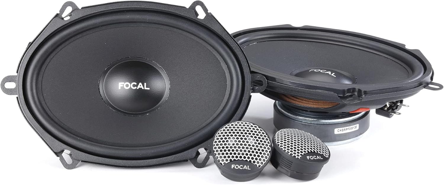 Focal ISU 570 5" x 7 Inch 2-Way Component Kit, RMS: 60W - MAX: 120W