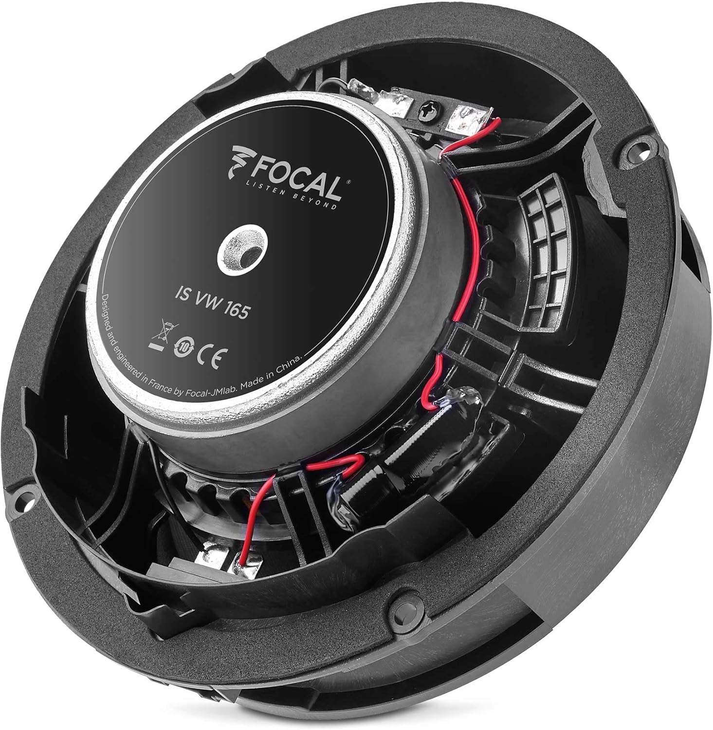 Focal is 165 VW 2-Way Component Kit Compatible with Select Volkswagen Vehicles, RMS: 60W - MAX: 120W
