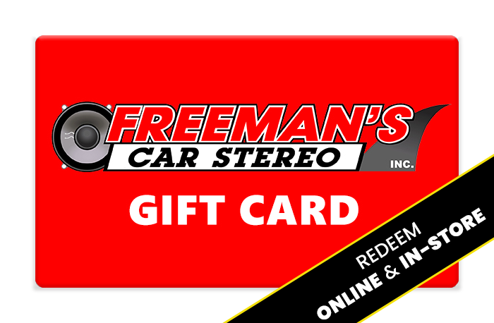 Freeman's Car Stereo e-Gift Card