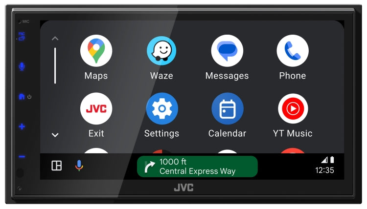 JVC KW-M590BT 6.8" Capacitive Receiver w/ Apple CarPlay & Android Auto