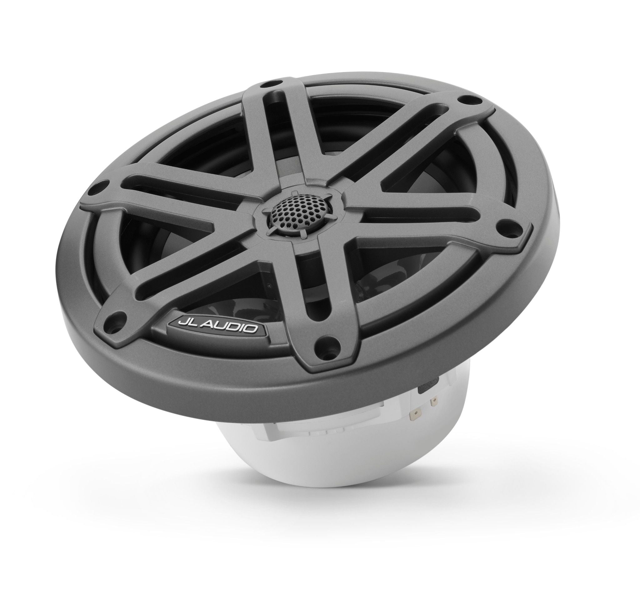 JL Audio XDM400/4 Amp + x2 Pairs M3-650X-S-GM 6.5" Marine Speaker Bundle