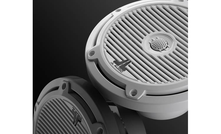 JL Audio M3-770X-C-GW 6.5" Marine Speakers w/ Classic Grilles