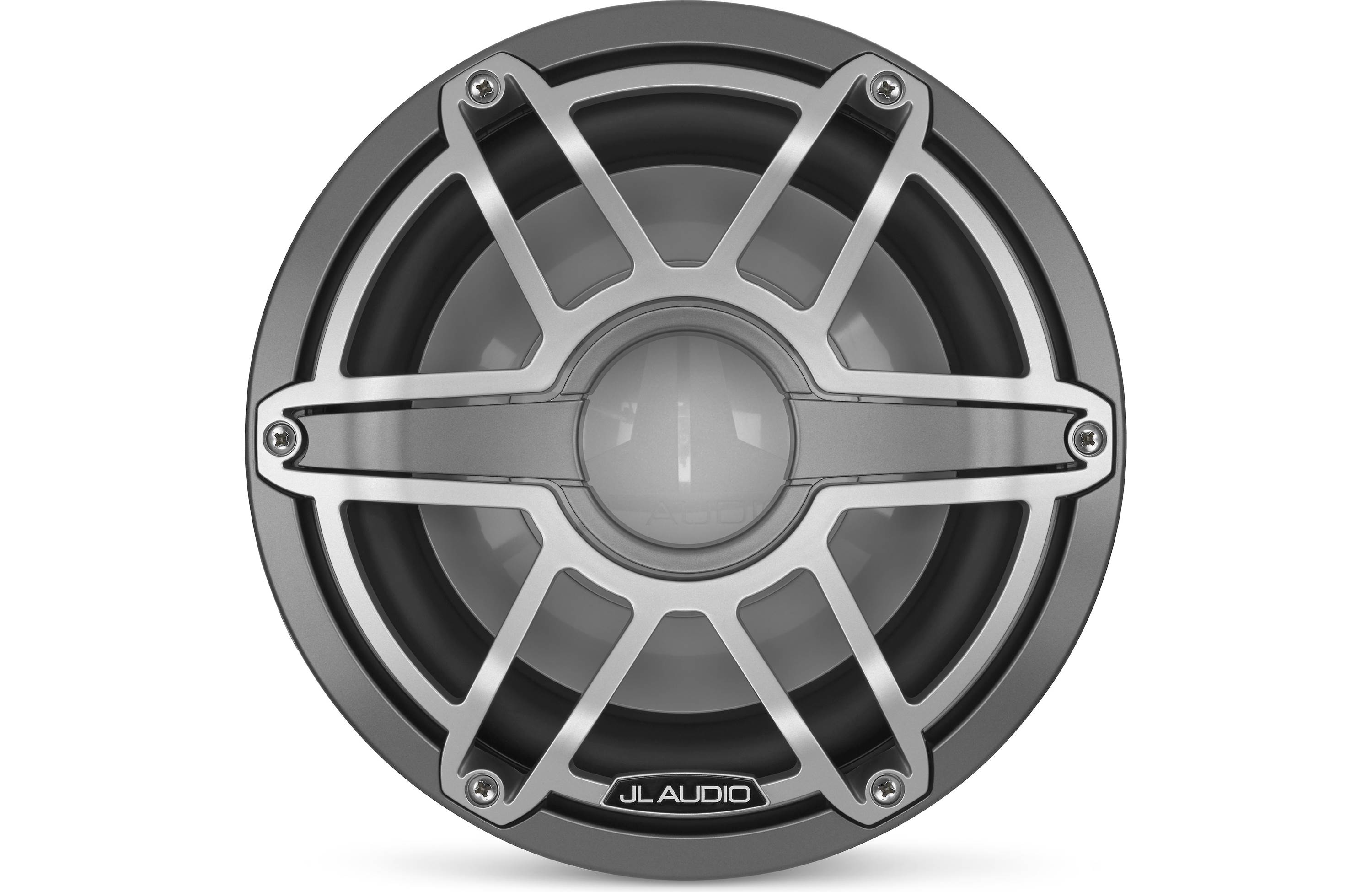 JL Audio M6-10IB-S-GMTI-4 10" Marine Subwoofer with Gunmetal Gray Grilles