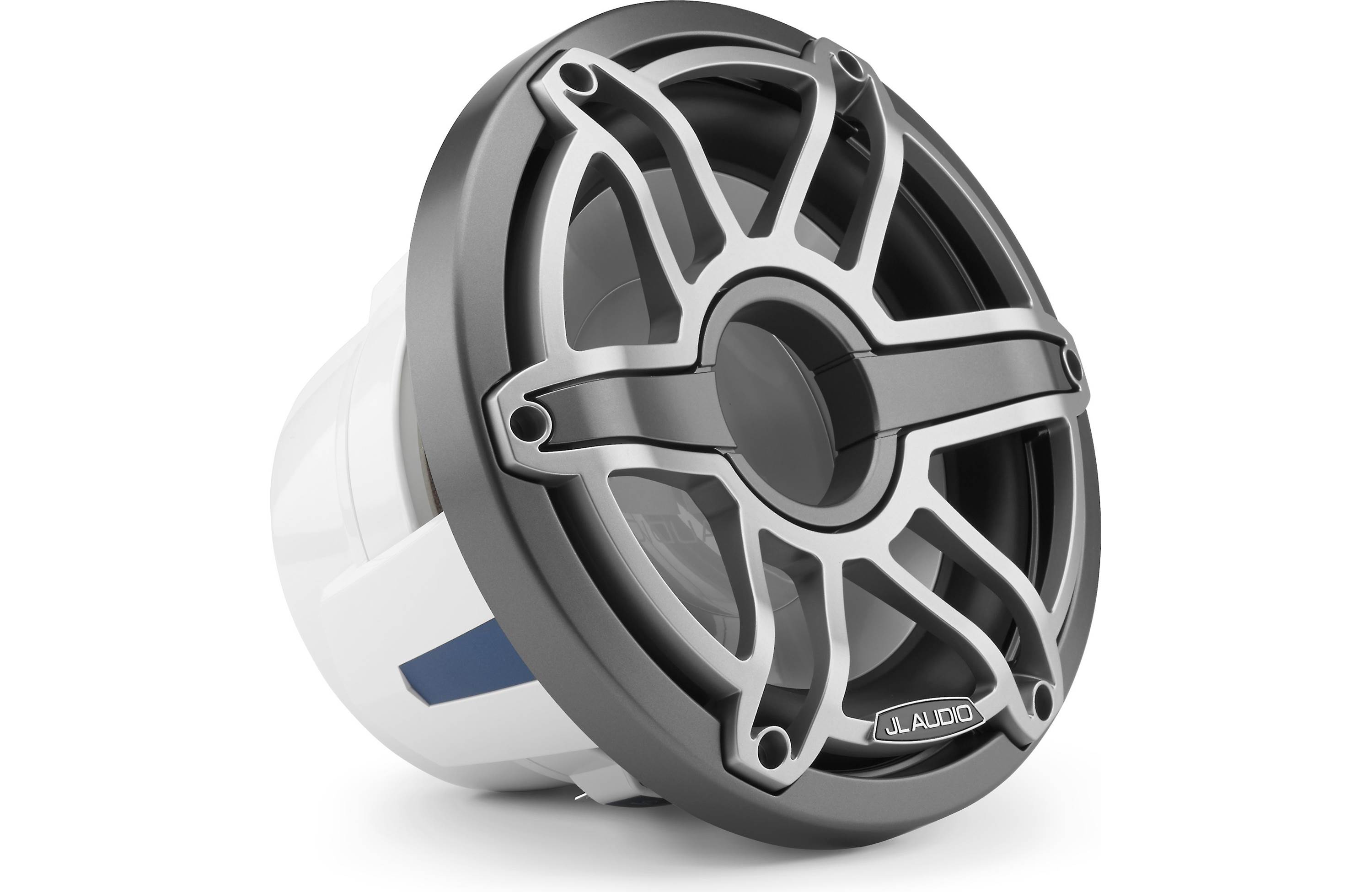 JL Audio M6-10IB-S-GMTI-4 10" Marine Subwoofer with Gunmetal Gray Grilles