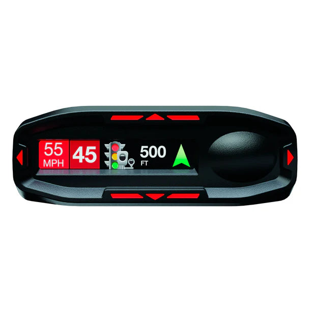 Escort Redline 360c Radar Detector System, works with Apple CarPlay/Android Auto - Black