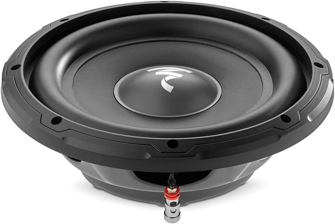 Focal SUB 10 Slim 10" Shallow Mount Subwoofer, Single 4-Ohm, 230W RMS - 460 W MAX