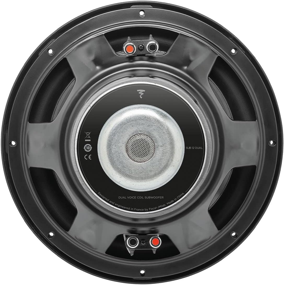 Focal SUB 12 Dual 12" Subwoofer, Dual 4-Ohm 300W RMS - 600 W MAX