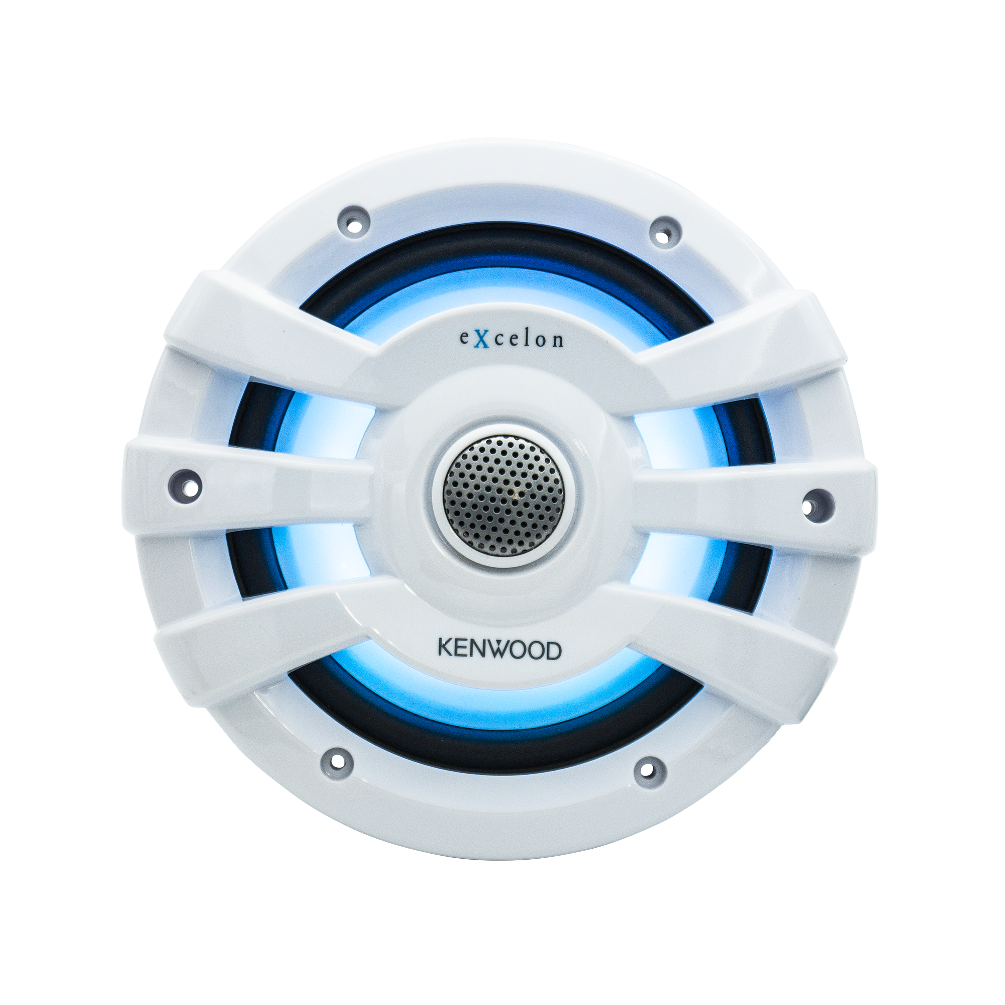 Kenwood eXcelon XM65WL 6.5" 2-Way Coaxial Marine Speakers with LED Lighting, White (Copy)