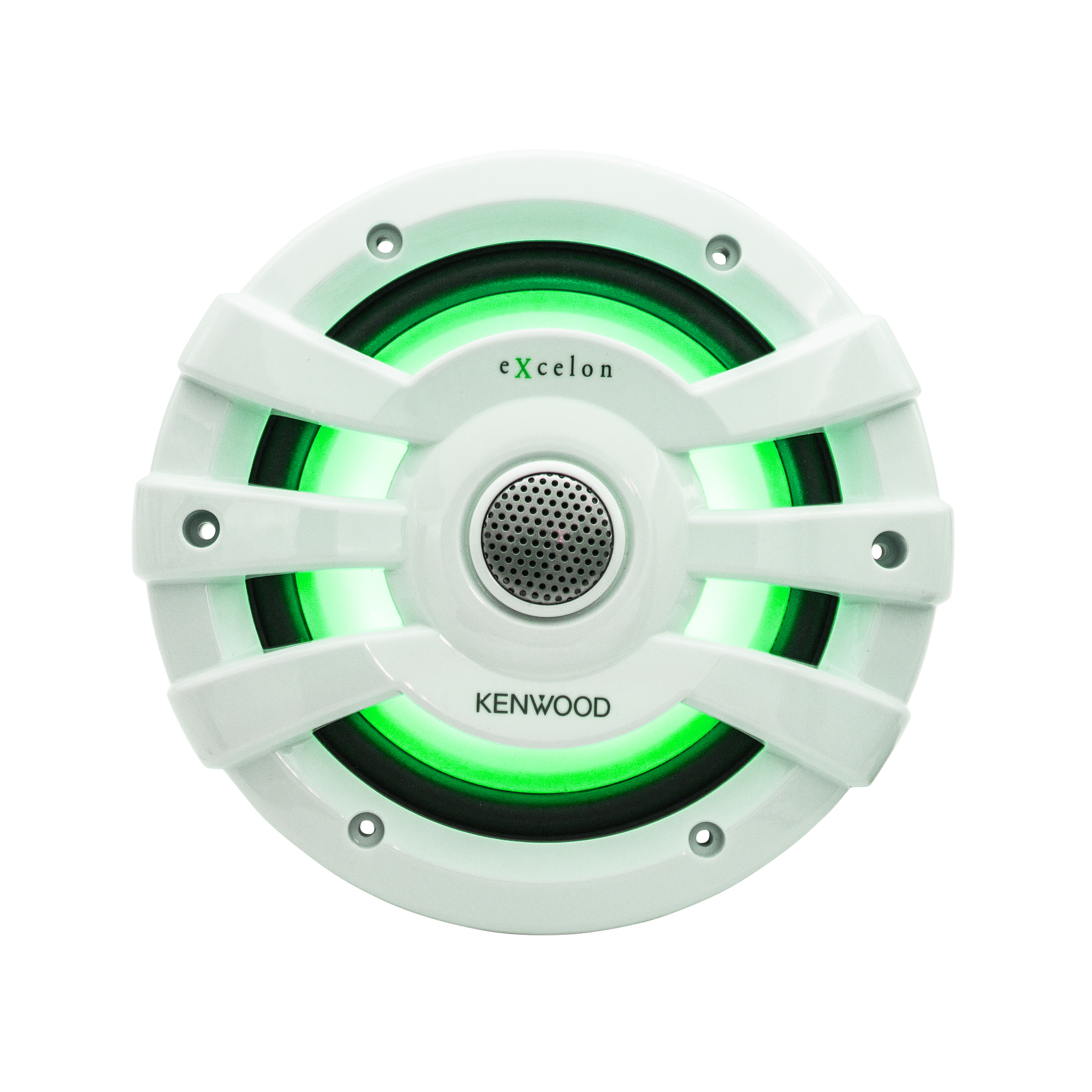 Kenwood eXcelon XM65WL 6.5" 2-Way Coaxial Marine Speakers with LED Lighting, White (Copy)