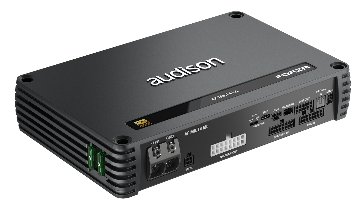 Audison AF M8.14 bit 8-channel DSP amplifier