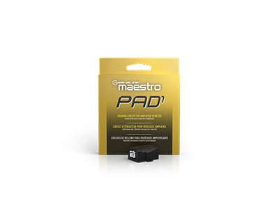 iDatalink Maestro ACC-PAD1 Select vehicles equipped with factory amplifiers Factory amplifier level-matching circuit product view