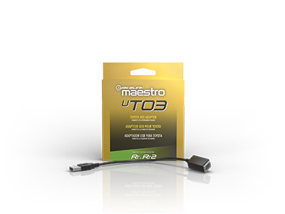iDatalink Maestro ACC-USB-TO3 Select Toyota vehicles USB adapter cable product view
