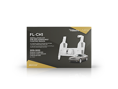 iDatalink Maestro APX-FL-CH1 Select Chrysler and Dodge vehicles with compatible APX Kenwood or JVC floating-screen radios APX floating-radio installation kit product view