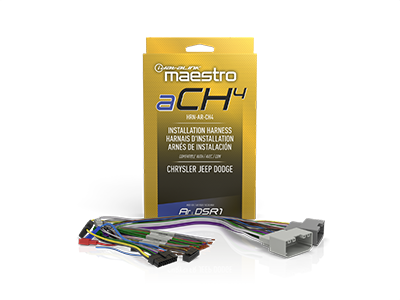 iDatalink Maestro HRN-AR-CH4 Select 2016-and-newer Chrysler, Dodge, Jeep, Maserati and Ram vehicles Amplifier Replacement T-Harness product view