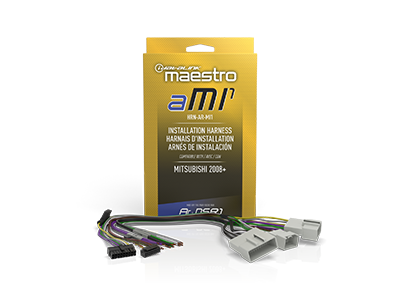 iDatalink Maestro HRN-AR-MI1 Select Mitsubishi vehicles from 2008 onward Amplifier replacement T-harness product view