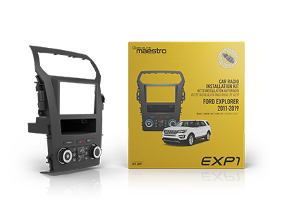 iDatalink Maestro KIT-EXP1 2011–2019 Ford Explorer vehicles with the 4.3-inch factory screen Dash Kit product view