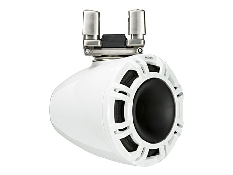 Kicker 44KMTC94W 9-inch tower speaker pair - white, right view