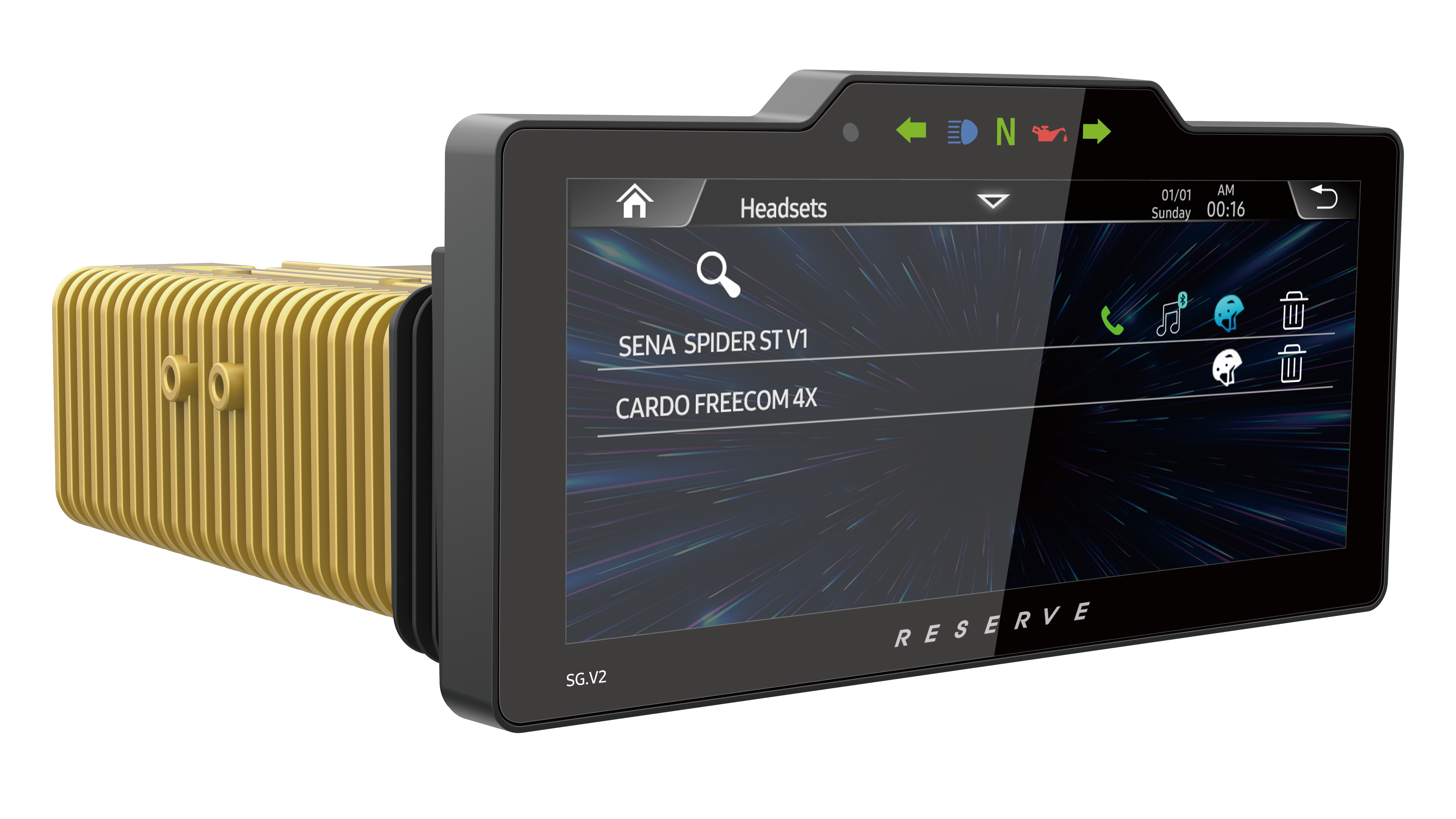 Soundstream Reserve WG.V2 Radio Plug-N-Play Head Unit for 2009-2013 Street Glide (Pre-Order)