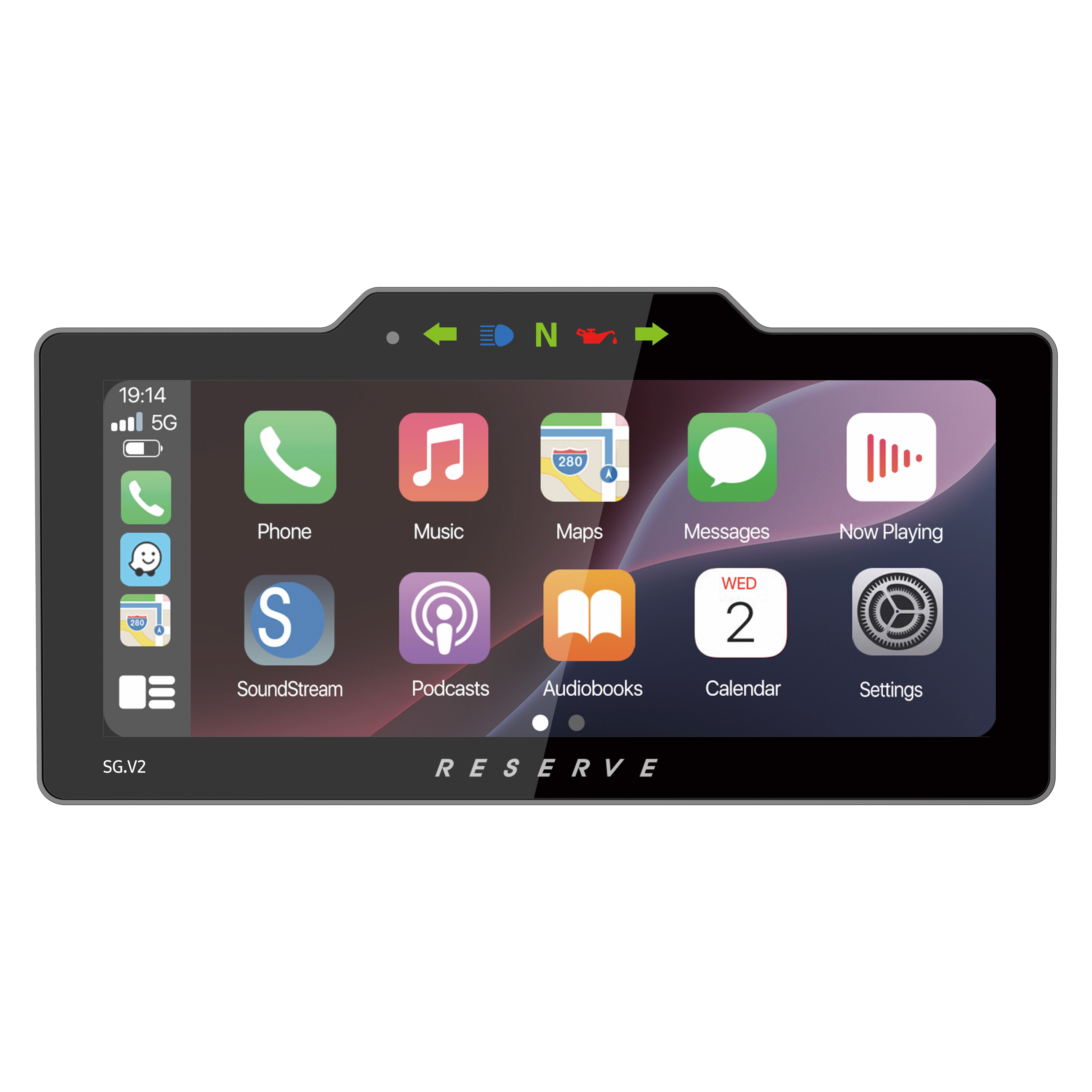 Soundstream Reserve WG.V2 Radio Plug-N-Play Head Unit for 2009-2013 Street Glide (Pre-Order)