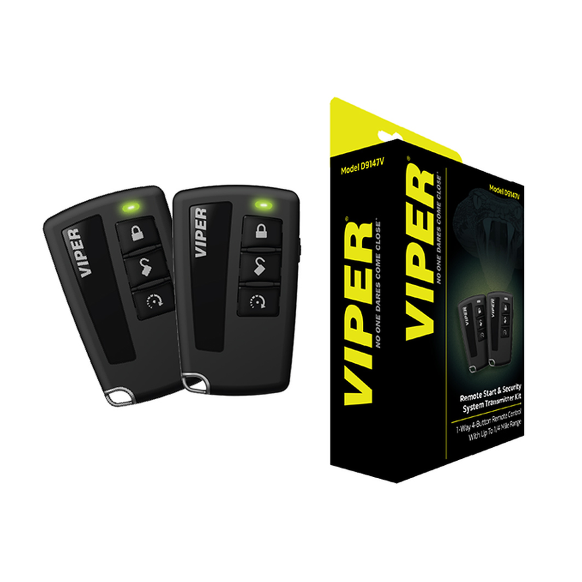 Viper D9147V 1-Way 4-Button RF Transmitter Kit manufacturer product image