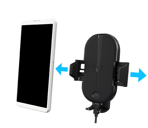 Kenwood CAX-HL10QI Motorized Qi Wireless Charging Car Mount