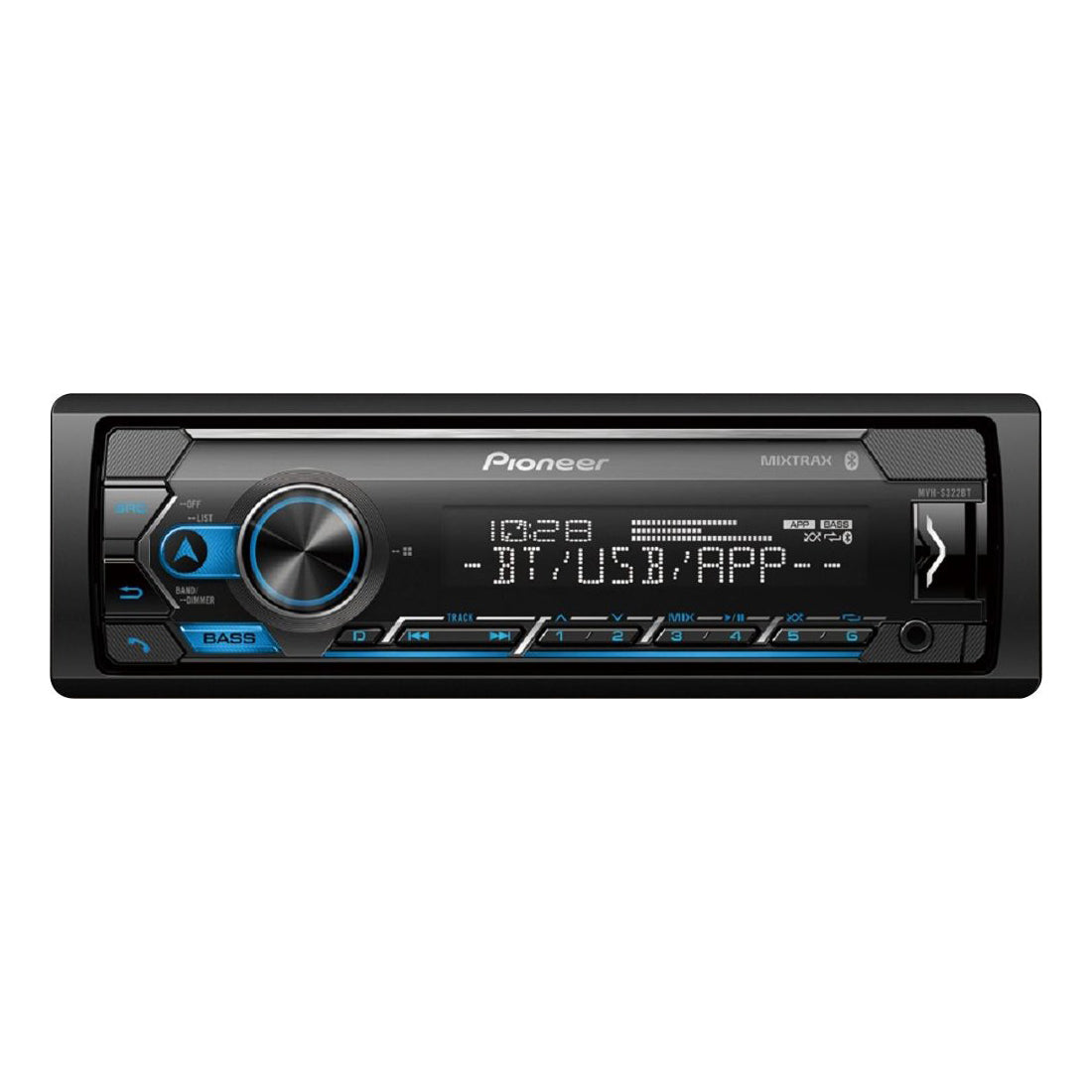 Pioneer MVH-S322BT Bluetooth Digital Media Receiver w/ Smart Sync and MIXTRAX® - Freeman's Car Stereo