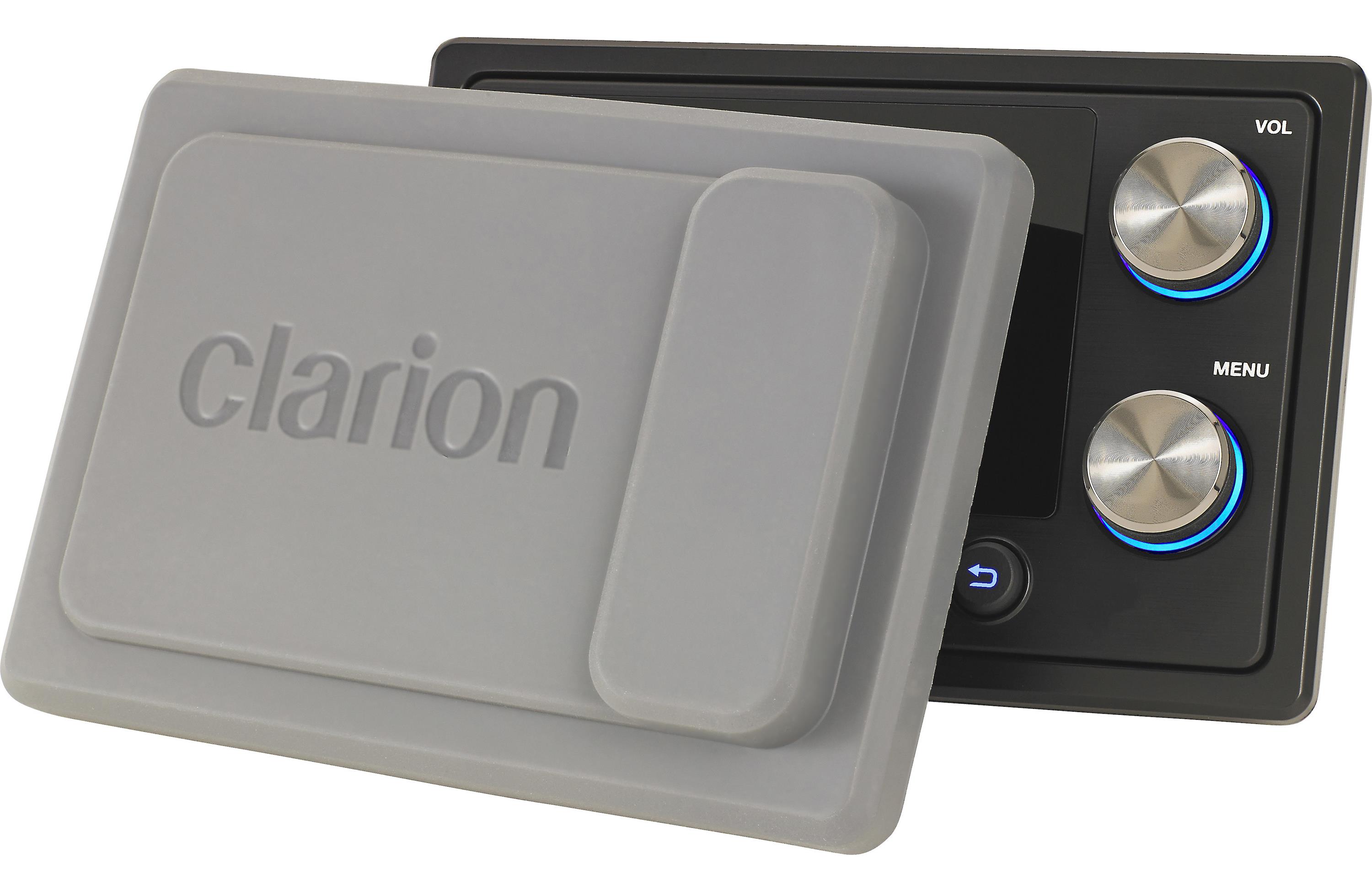 Clarion CMS4 Marine Black Box Digital Media Receiver with Watertight Commander