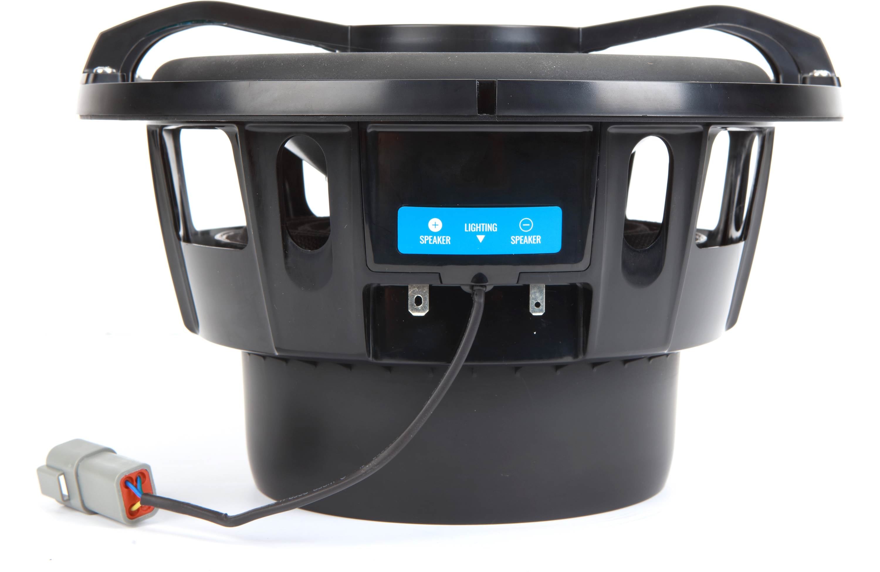 Clarion CMSP-101RGB 10-inch 4-Ohm Infinite Baffle Marine Subwoofer with RGB Lighting