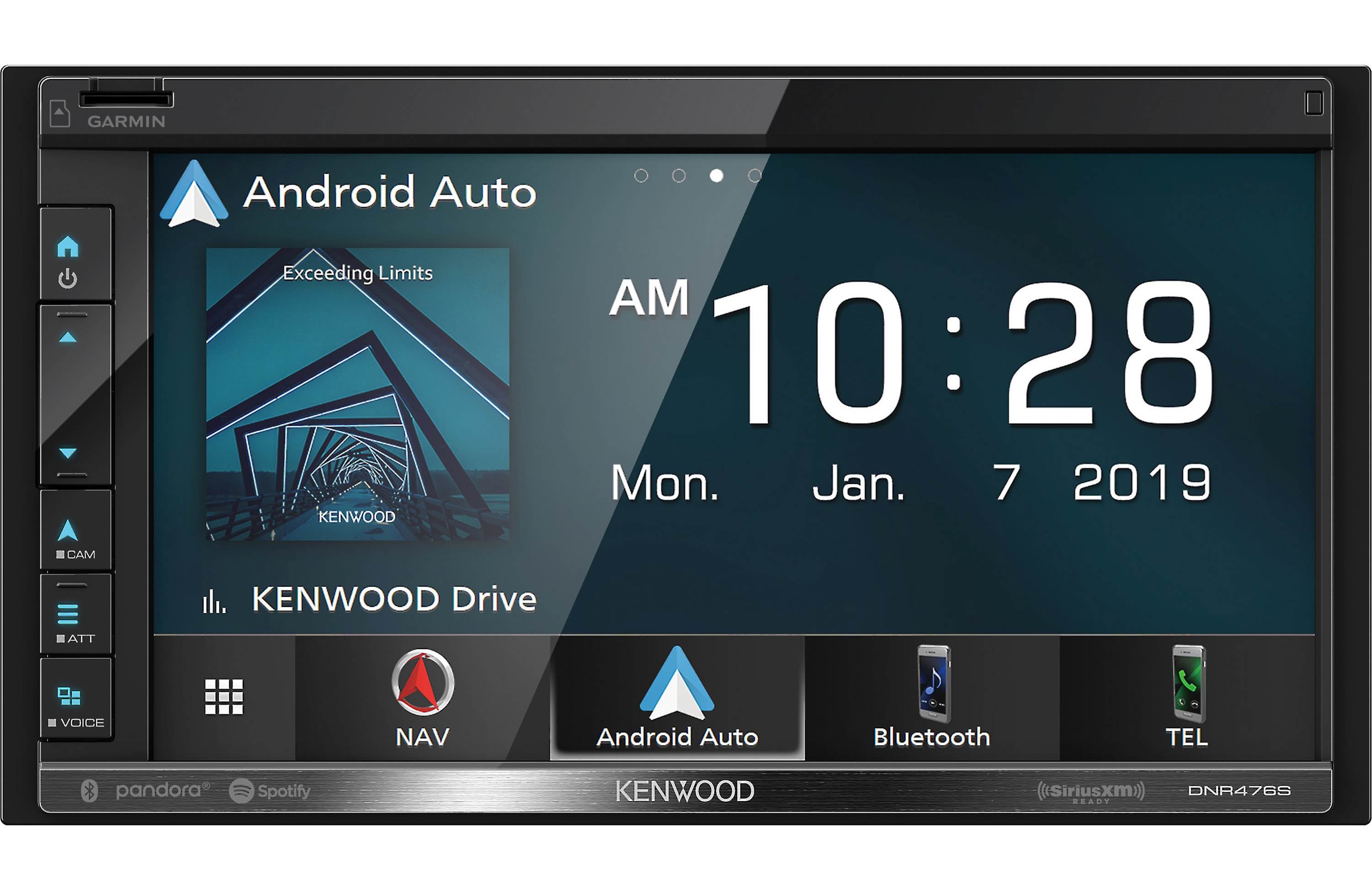 Kenwood DNR476S 2-Din Digital Multimedia Navigation Receiver