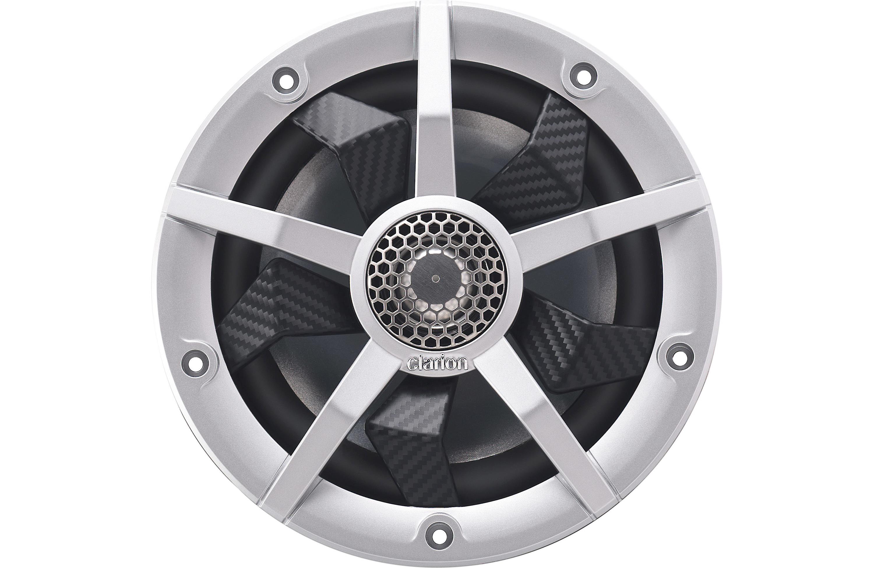 Clarion CM1623RL 160W RMS 6.5" CM Series 2-Way Coaxial Marine Speakers