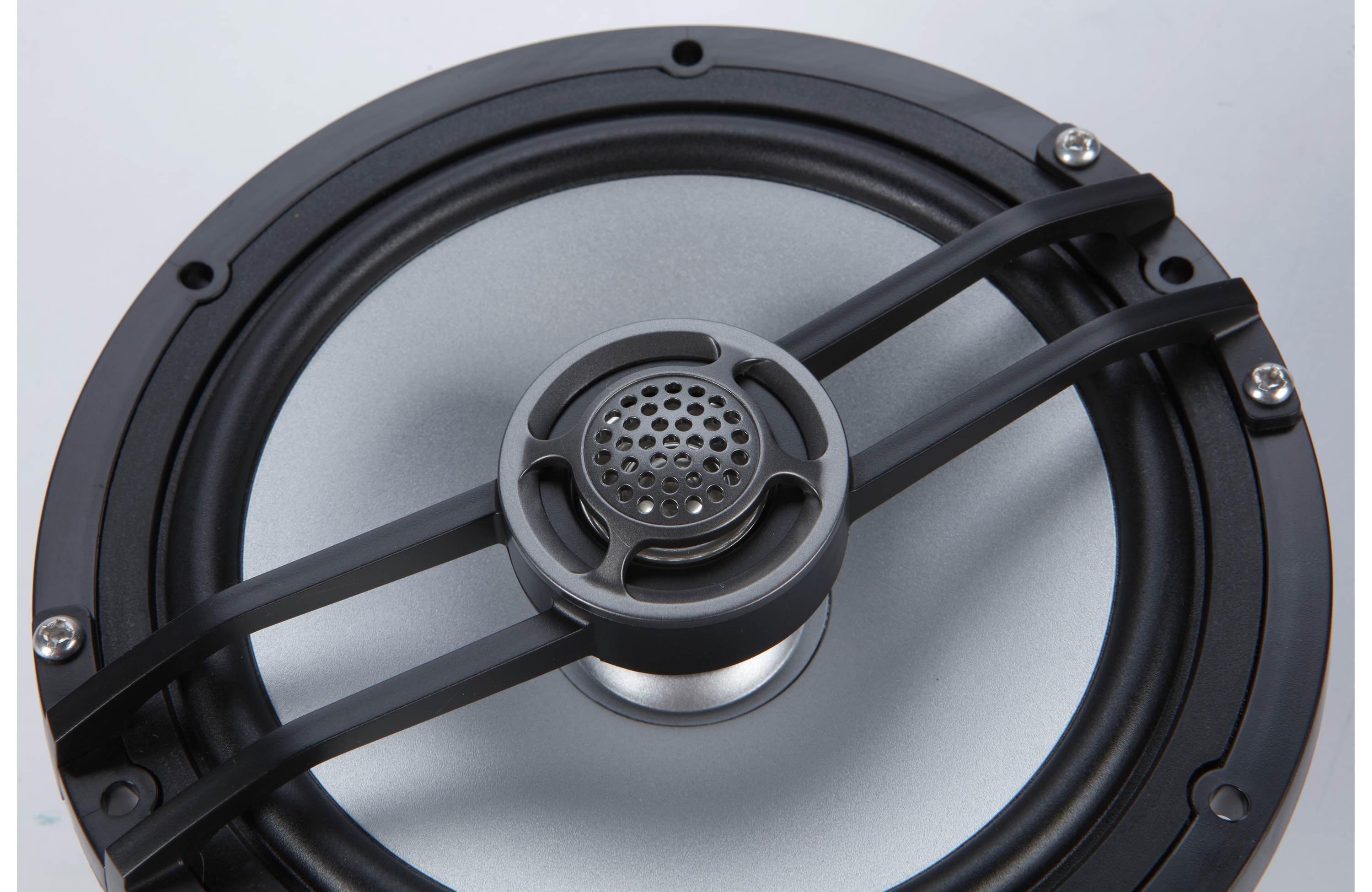 Clarion CMS-651-CWB 6.5 Inch Marine Coaxial Speakers Pair with Classic Grilles