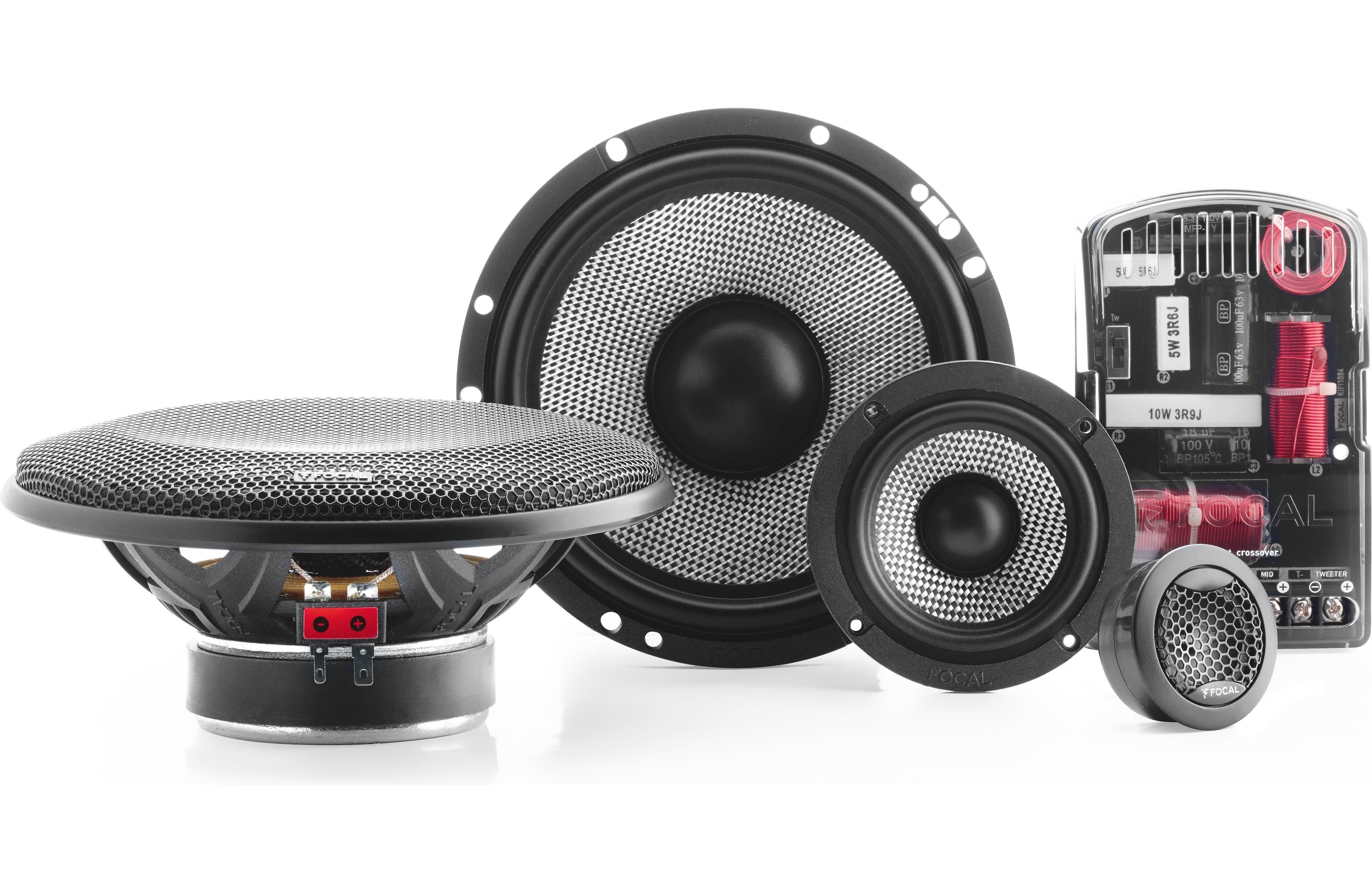 Focal 165AS3 Performance Access Series 6.5" 3-Way Component Speaker System