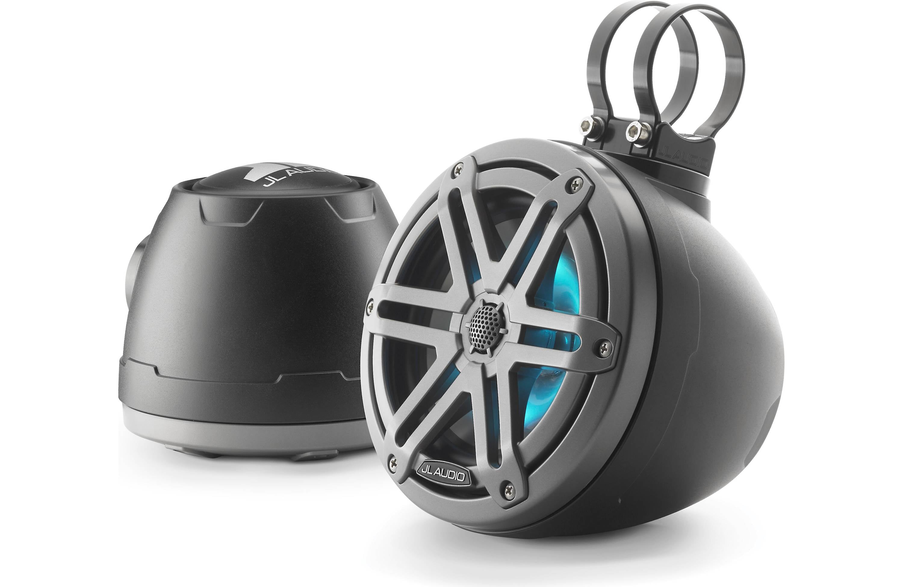 JL Audio M3-650VEX-MB-S-GM-I 6.5" Premium Enclosed Coaxial Tower Speaker System with RGB