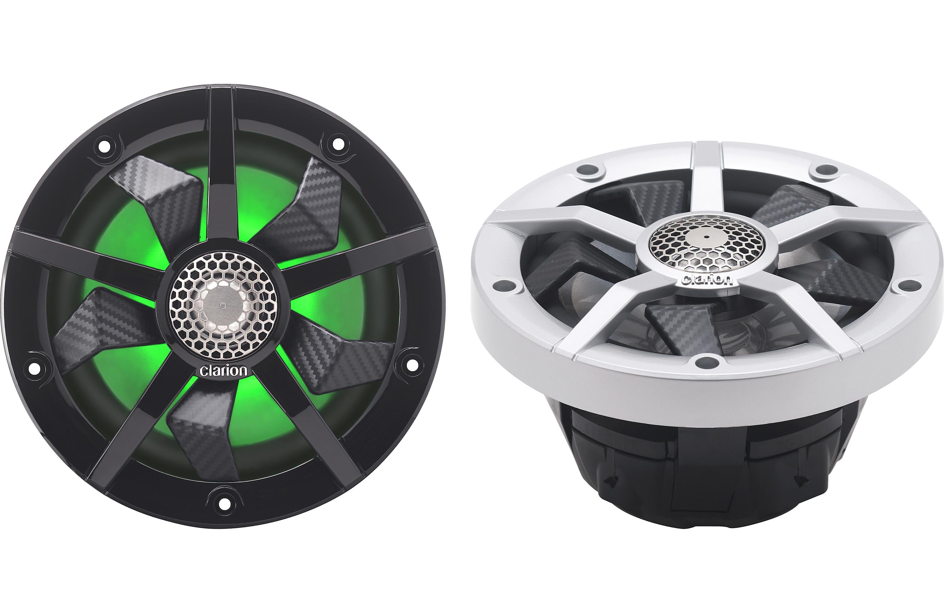 Clarion CM1623RL 160W RMS 6.5" CM Series 2-Way Coaxial Marine Speakers