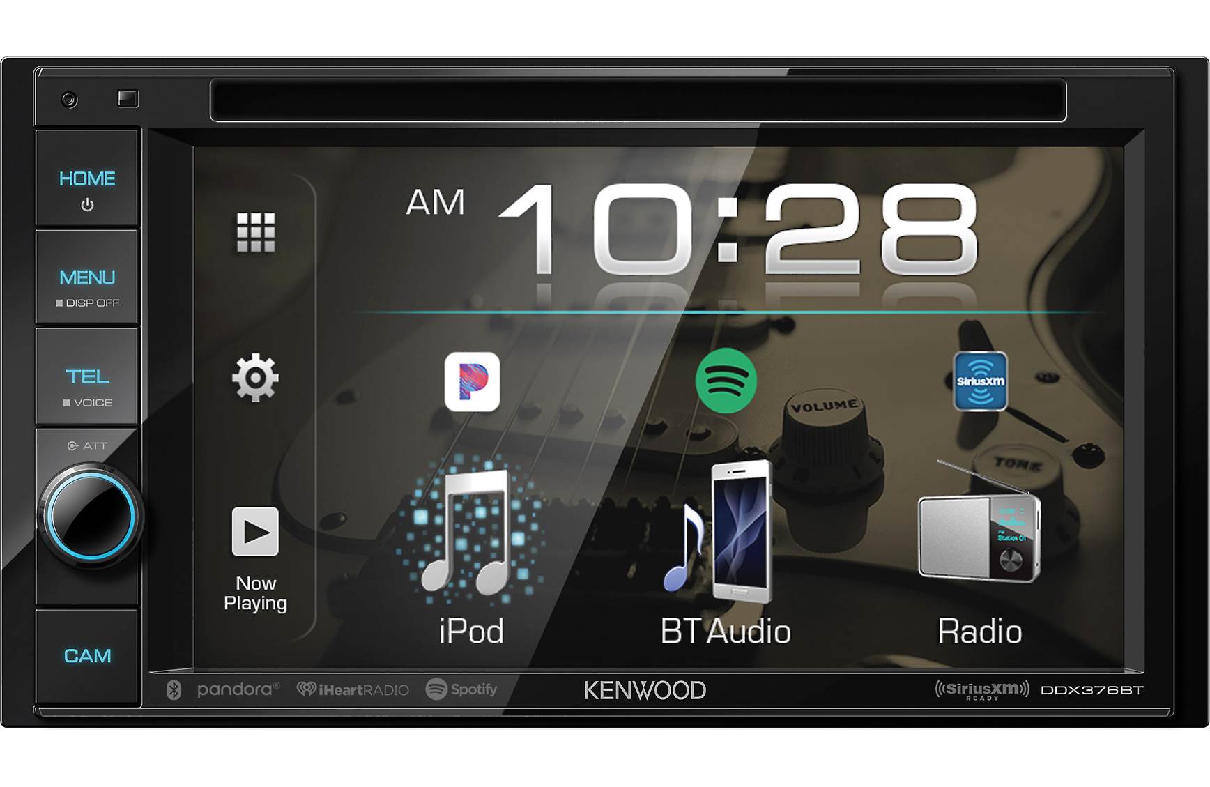 Kenwood DDX376BT 2-DIN DVD Car Stereo Receiver