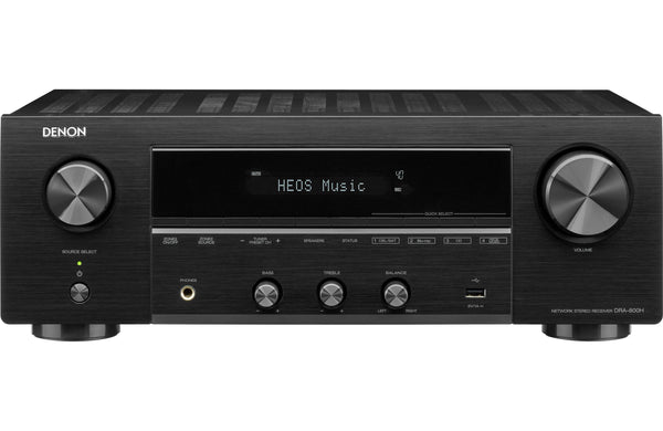 Denon DRA-800H 2-Channel Stereo Network Receiver for Home Theater - Black