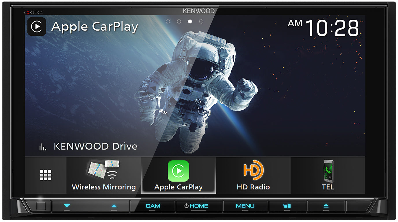 Kenwood Excelon DDX9907XR 6.8" Wireless Apple CarPlay Ready & Wireless Android Auto DVD Receiver - Freeman's Car Stereo