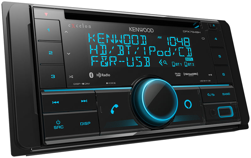 Kenwood DPX794BH CD Receiver with Bluetooth, HD Radio, Alexa Built-in - Freeman's Car Stereo